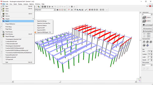 Software análisis de estructuras - BIM Expert - BuildSoft - de modelización / de cálculos / BIM
