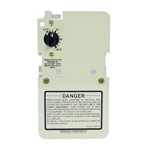 Conmutador térmico de protección contra heladas - PF110 series - Grässlin by Intermatic - reglable