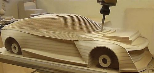 Fresadora CNC 6 ejes - MaviJet - universal / para madera / tipo pórtico