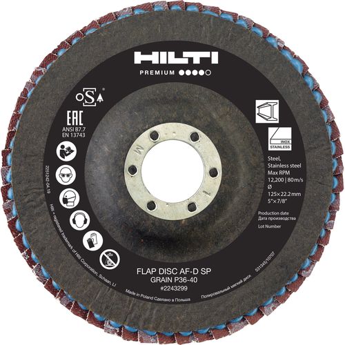 Disco de láminas de acabado - AF-D - HILTI