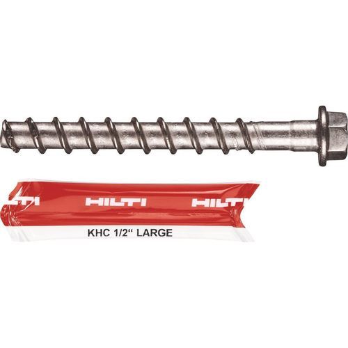Taquete químico - Kwik-X SS316 - HILTI - de metal / para cargas pesadas