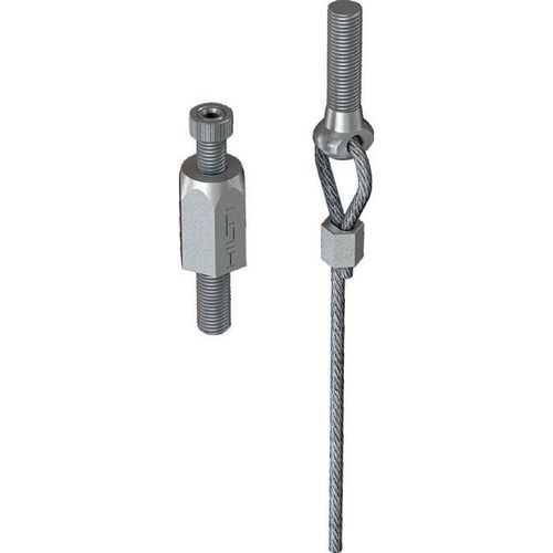 Cable metálico de acero - MW-EB CL - HILTI - de acero zincado / flexible / confeccionado