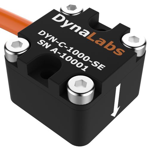 Acelerómetro 1 eje - 1000SE series - Dynalabs - capacitivo / MEMS / para aplicaciones automovilísticas