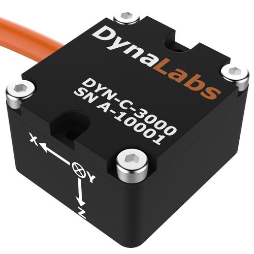 Acelerómetro triaxial - 3000LN series - Dynalabs - capacitivo / MEMS / para aplicaciones automovilísticas