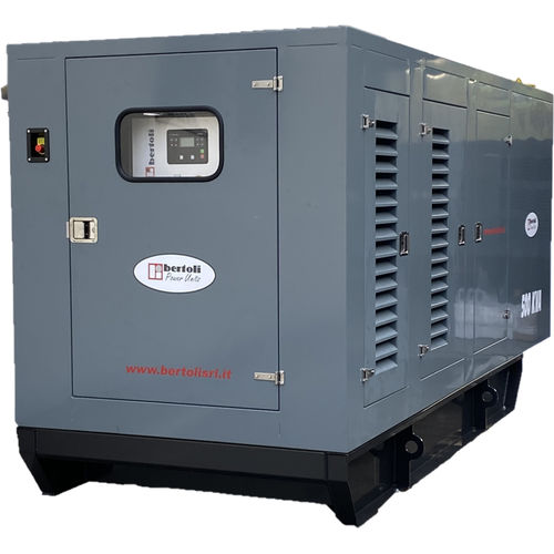 Grupo electrógeno de gas natural - Bertoli - trifásico / refrigerado por agua / de emergencia