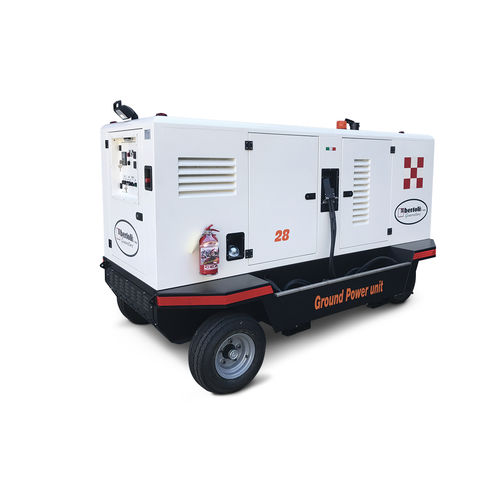 Grupo electrógeno diésel - D-AC120 - Bertoli - trifásico / remolcable / 400 Hz