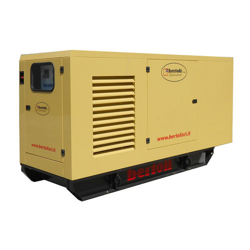 Grupo electrógeno diésel - Bertoli - trifásico / refrigerado por agua / de emergencia