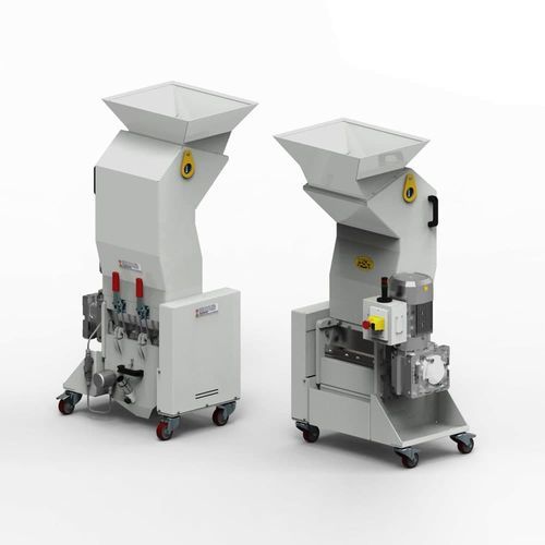Molino de lámina - FW - DK technologies - compacto / de baja velocidad / para reciclaje
