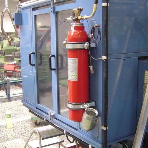 Sistema de extinción de incendios para máquina herramienta - RSBP spol. s.r.o.
