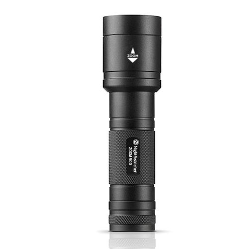 Linterna LED - Zoom 500 - Nightsearcher - táctica / compacta / con batería