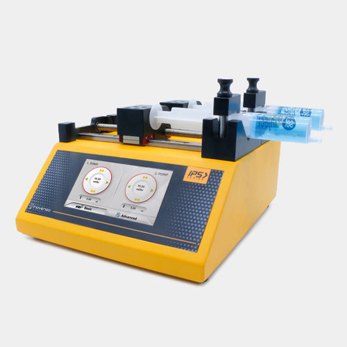 Bomba de jeringa - IPS-14S - Inovenso Inc. - para productos químicos / con motor paso a paso / estacionaria