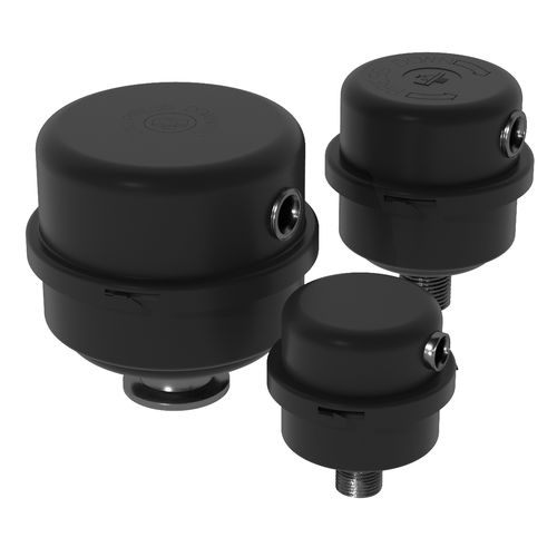 Silenciador de escape - EFS series - SOLBERG Filtration - impelente / para filtro / tubular