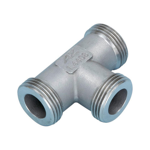 Conexión de tubo en T - 088600041 series - Adolf Würth GmbH & Co. KG - de acero inoxidable / de rosca