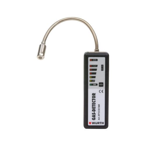 Detector de fugas de gas - 071553 260 - Adolf Würth GmbH & Co. KG - portátil / con alarma visual / por aspiración