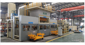 Formadora de cajas - KCM Machinery Manufacturing - automática / al vacío / multiestación