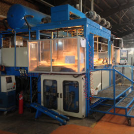 Moldeadora de una estación - KCM Machinery Manufacturing - automática