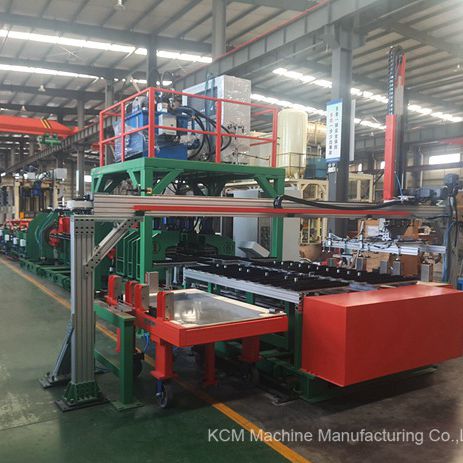Línea de perfilado para paneles de puerta - KCM Machinery Manufacturing - para marcos de puerta / automática / punzonado