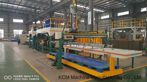 Línea de perfilado para paneles - KCM Machinery Manufacturing - punzonado