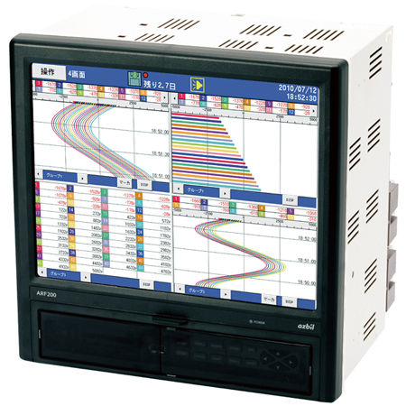 Registrador sin papel - ARF100 - Azbil Europe NV - digital / de temperatura / de presión