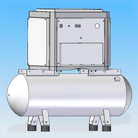 Compresor de pistón - DENTAL DRY SL 100 C4 - ALCONAIR - de aire / con motor eléctrico / estacionario