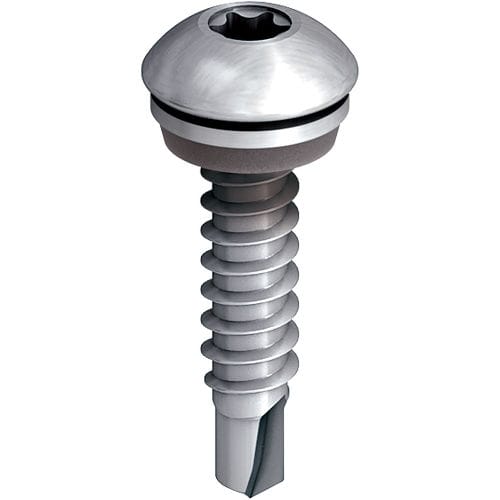Tornillo de fijación - JT3-FR-2H-Plus-5.5x25-E11 PU100 - EJOT - de cabeza cilíndrica / hexalobular / de acero
