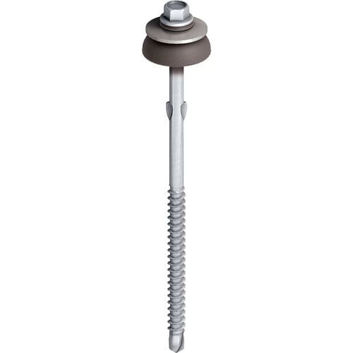 Tornillo de fijación - JT4-FZ-6.5x130-FZD - EJOT - de cabeza hexagonal de reborde / con hueco hexagonal / de acero inoxidable