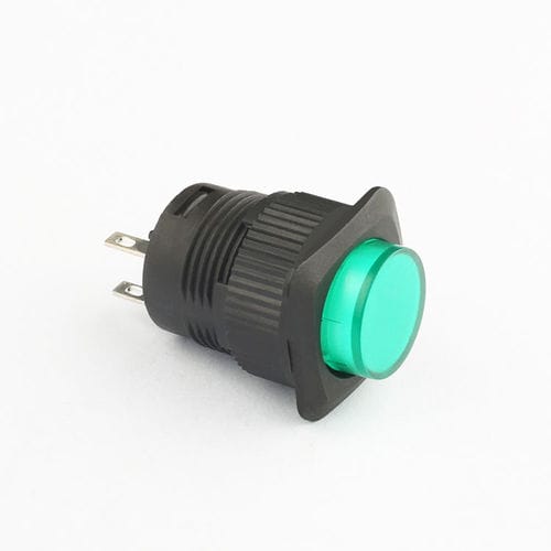 Botón pulsador de muelle - FD16 series - Shanghai Yongxing Electronic Switch Co.,Ltd - IP40 / con luz LED / on/off