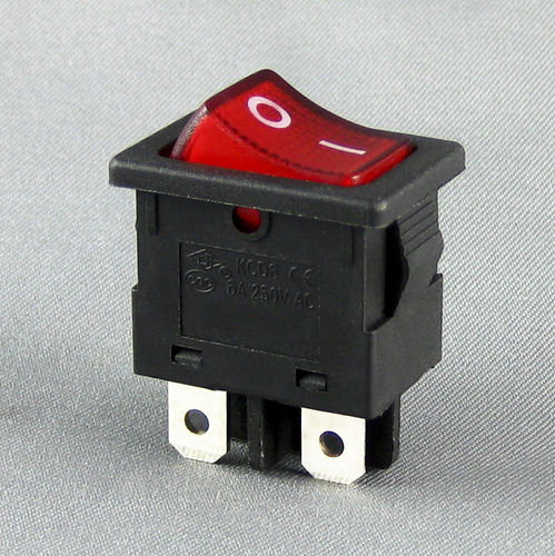 Interruptor basculante - KCD6 series - Shanghai Yongxing Electronic Switch Co.,Ltd - unipolar / IP40 / CQC