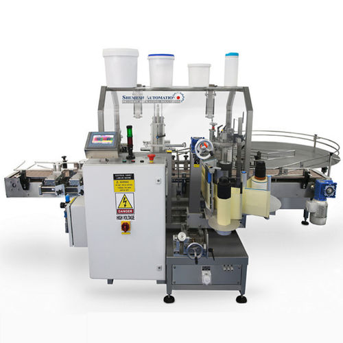 Etiquetadora automática - CAROLUS series - Shemesh Automation Ltd - para cubos / para aplicación en el lateral del producto / para aplicación en la parte superior del producto