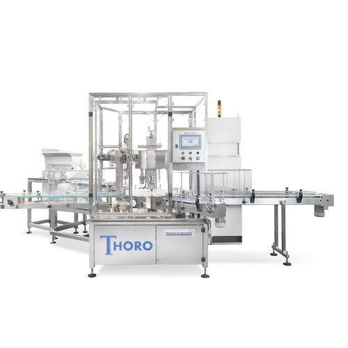 Tapadora-enroscadora rotativa - THORO - Shemesh Automation Ltd - automática / multicontenedor / para tapón de rosca de plástico