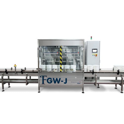 Máquina de llenado con dosificador electrónico - FGW-J - Shemesh Automation Ltd - automática / de botellas / multicontenedor