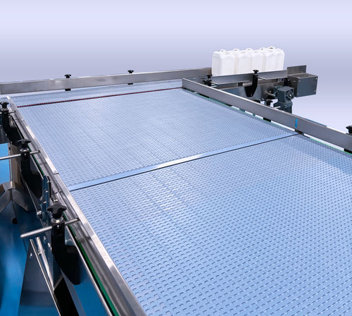 Alimentador de transporte - Shemesh Automation Ltd - para botellas / para contenedores / semiautomático