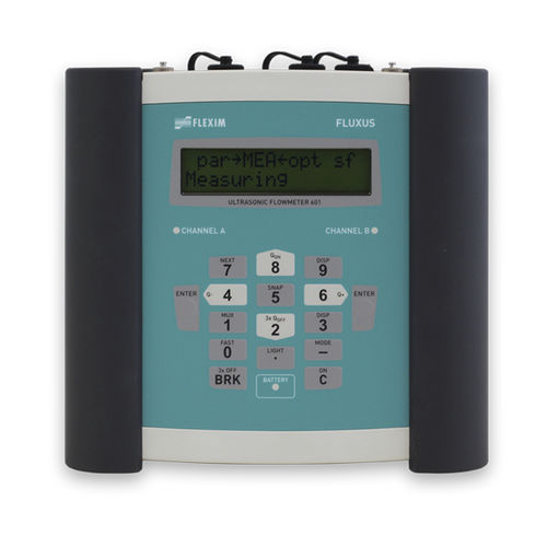 Caudalímetro por ultrasonidos - FLUXUS G601 ST - EMERSON - FLEXIM - volumétrico / para vapor / clamp-on