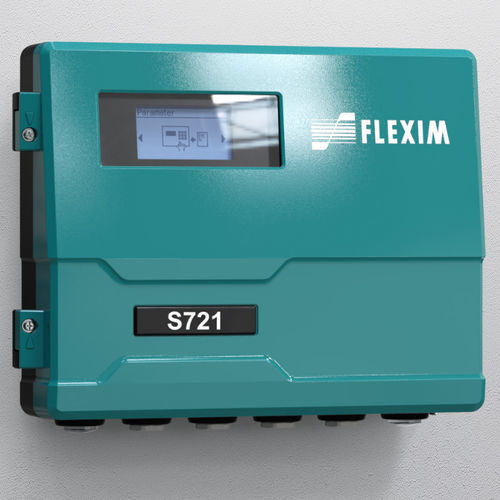 Caudalímetro por ultrasonidos - PIOX S721 - EMERSON - FLEXIM - de efecto Coriolis / másico / para líquido