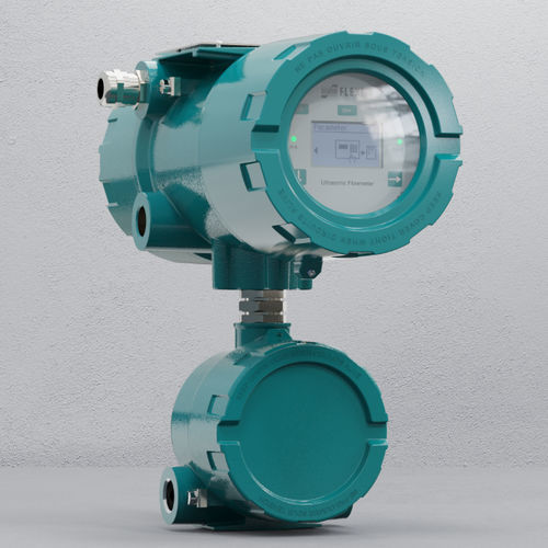 Caudalímetro por ultrasonidos - FLUXUS F831 - EMERSON - FLEXIM - volumétrico / para gas / para sólidos