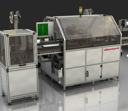 Insertadora automática - Eberhard AG Automations- und Montagetechnik - de clavijas / semiautomática