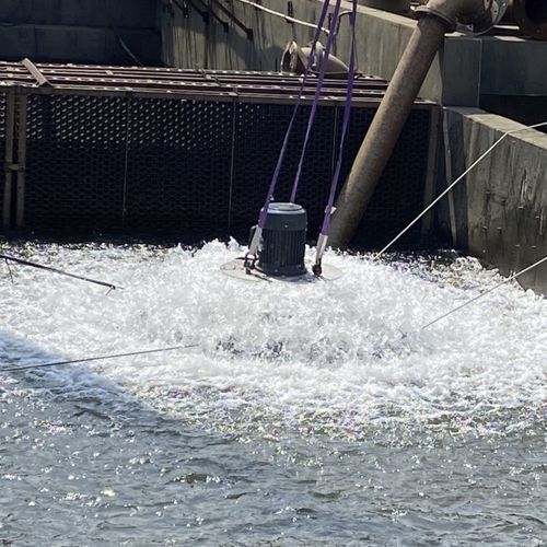 Aireador de superficie - SRA - Enfound enterprise co.,ltd - de chorro de aire / para tratamiento de aguas residuales / para estación depuradora