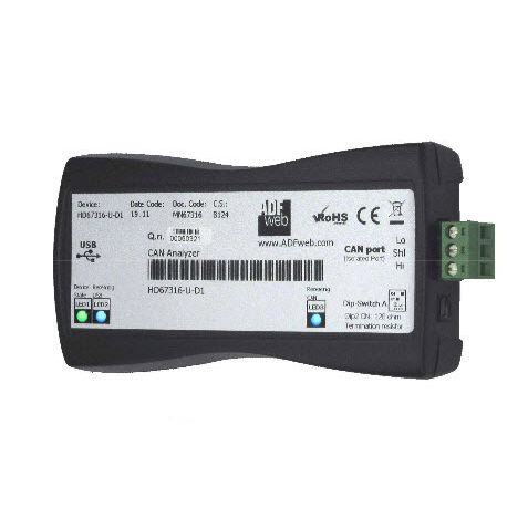 Convertidor de potencia - HD67390-U-D1 - ADFweb.com - USB / CAN / en riel DIN