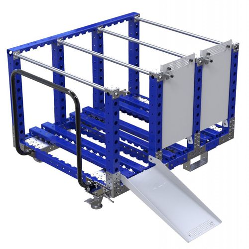 Carro de transporte - Q-100-0520  - FlexQube - de metal