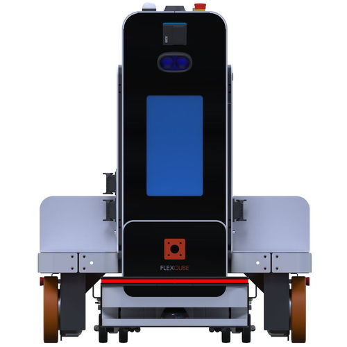 Robot móvil autónomo (AMR) de transporte - Q-100-6673 - FlexQube - de carga / para cargas pesadas / alimentado por batería