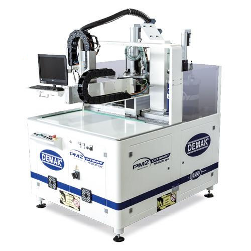 Sistema de dosificación de vacío - PM2 CV2 SMART - Demak S.r.l. - de resinas / para la industria electrónica / automático