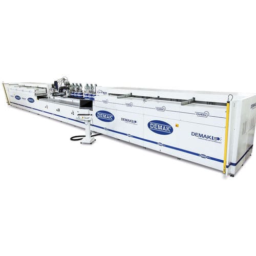 Sistema de dosificación de vacío - CV4 OMNISMART 500 XYZ DOUBLE OVEN - Demak S.r.l. - de resinas / para la industria electrónica / automático