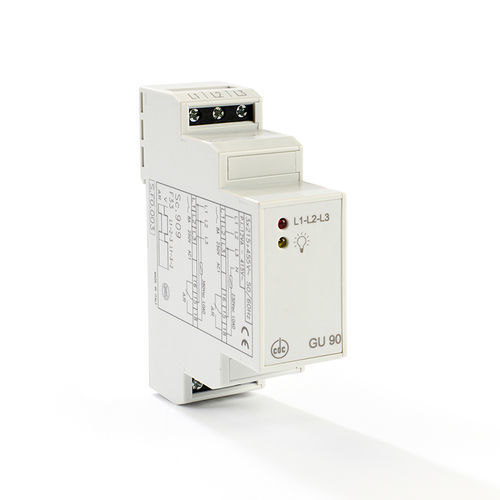 Relé de vigilancia de fases - GU90 - ELETTROMECCANICA CDC s.r.l. - trifásico / en riel DIN / electrónico