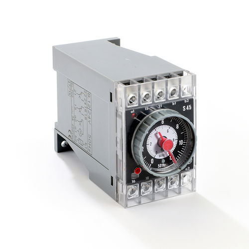 Temporizador electromecánico - S45 - ELETTROMECCANICA CDC s.r.l. - en riel DIN