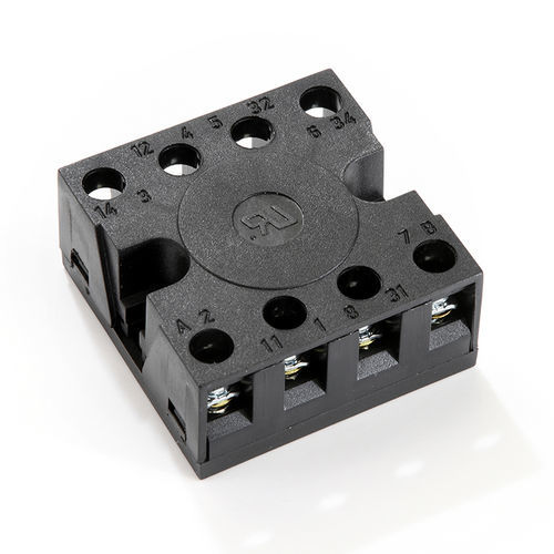 Ficha para relé para montaje octal - AZ58 - ELETTROMECCANICA CDC s.r.l.