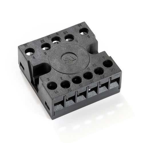 Ficha para relé para montaje octal - AZ511 - ELETTROMECCANICA CDC s.r.l.