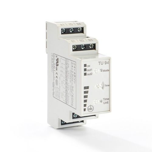 Temporizador electrónico - TU94 - ELETTROMECCANICA CDC s.r.l. - multifunción / en riel DIN