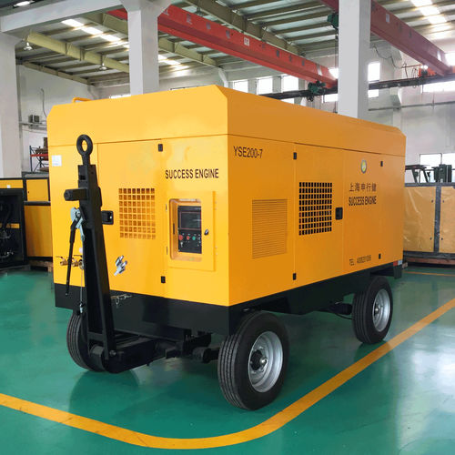Compresor de tornillo - YSE30-YSE160 - Shanghai Success Engine Compressor Co.,Ltd - de aire / diésel / portátil
