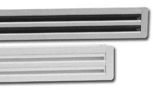 Difusor de aire de sección rectangular - LF - F.C.R. SPA - de techo / horizontal