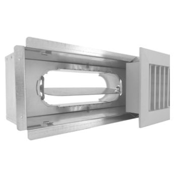 Difusor de aire de sección rectangular - BPA 20 Box - F.C.R. SPA - de techo / de plástico